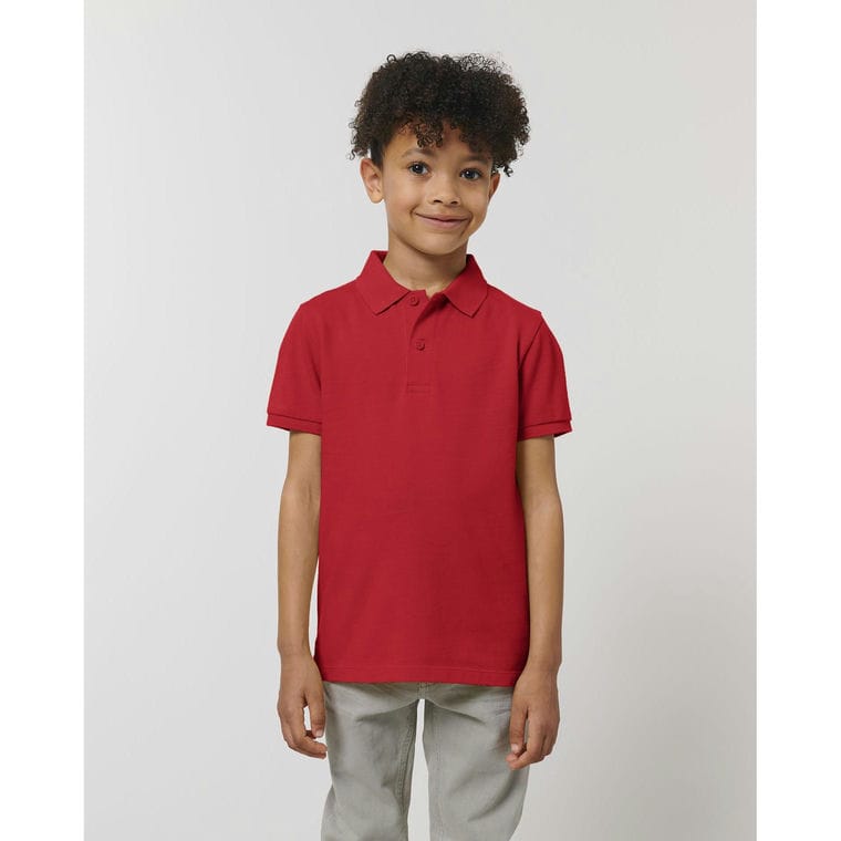 Tricou pentru copii Polo Mini Sprinter Red 12 - 14 ani