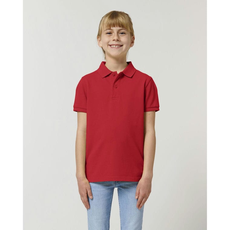 Tricou pentru copii Polo Mini Sprinter Red 12 - 14 ani