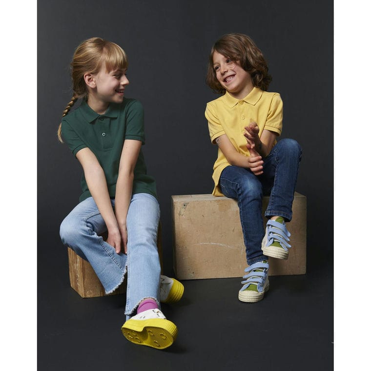 Tricou pentru copii Polo Mini Sprinter Glazed Green 7 - 8 ani