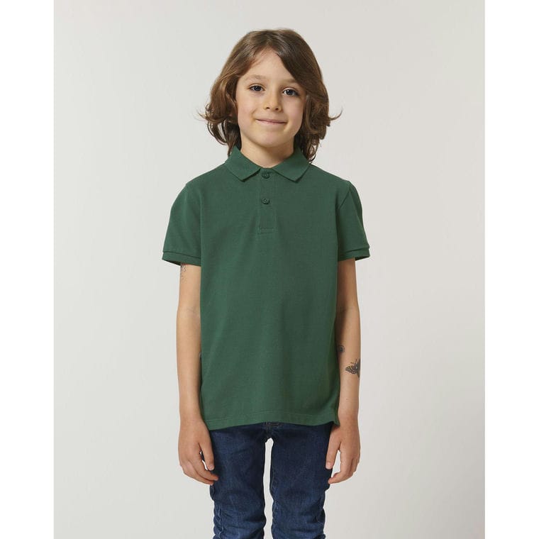 Tricou pentru copii Polo Mini Sprinter Glazed Green 7 - 8 ani