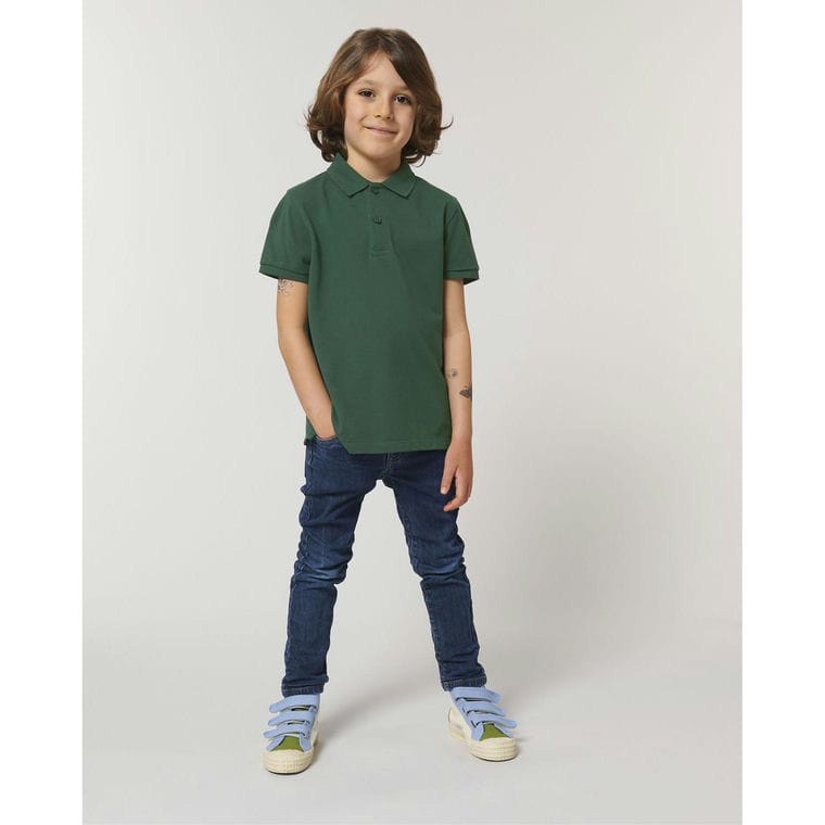 Tricou pentru copii Polo Mini Sprinter Glazed Green 7 - 8 ani