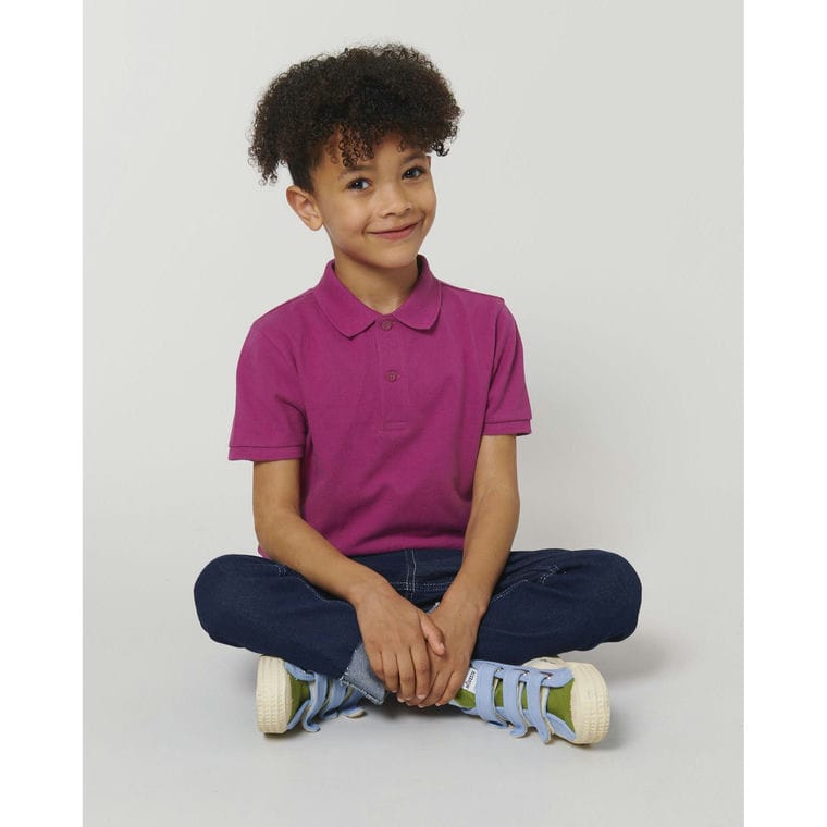 Tricou pentru copii Polo Mini Sprinter Orchid Flower 12 - 14 ani