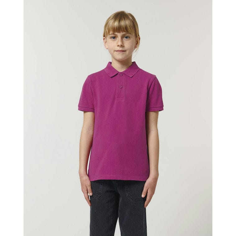 Tricou pentru copii Polo Mini Sprinter Orchid Flower 12 - 14 ani