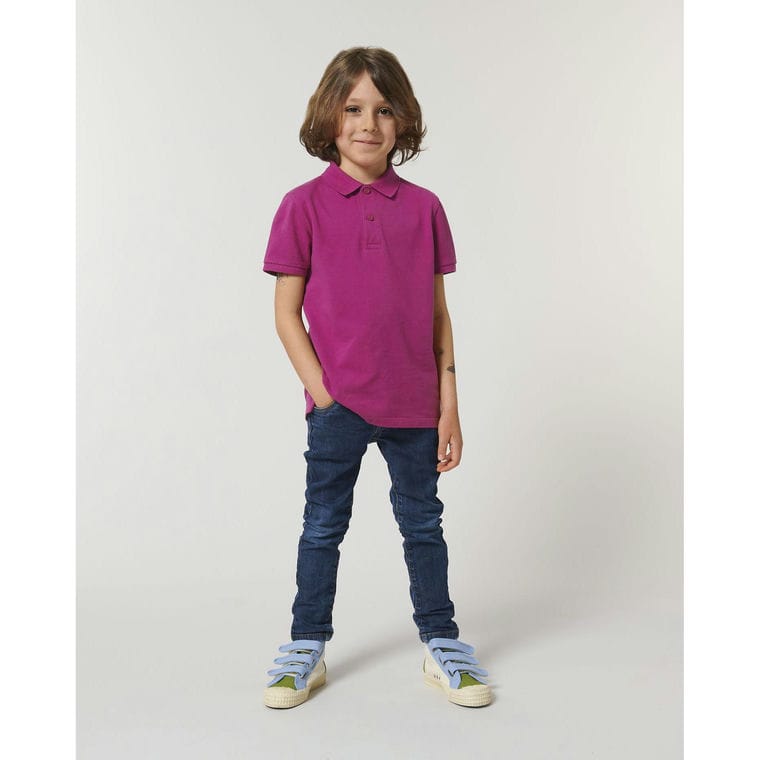Tricou pentru copii Polo Mini Sprinter Orchid Flower 12 - 14 ani
