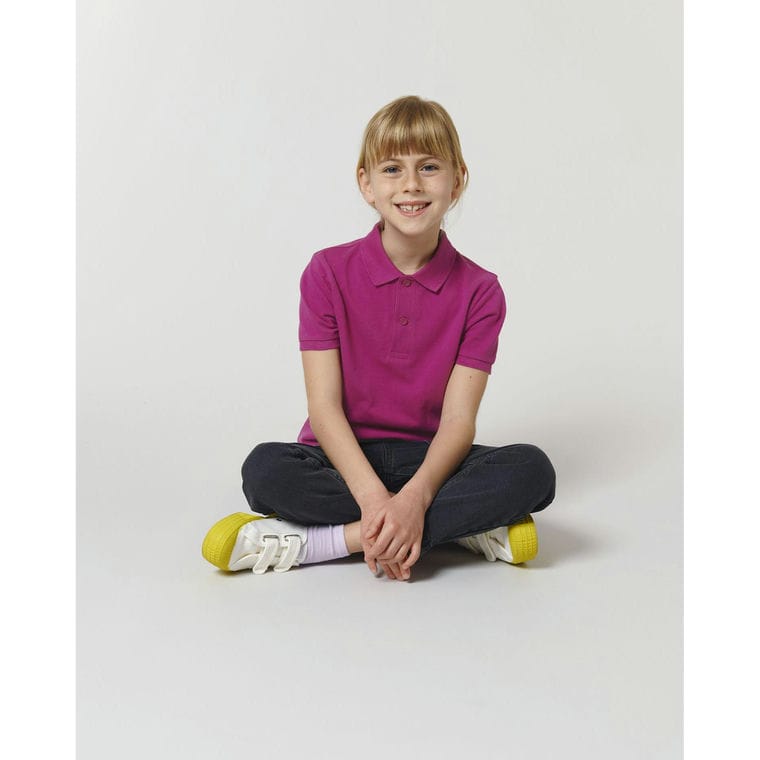 Tricou pentru copii Polo Mini Sprinter Orchid Flower 12 - 14 ani