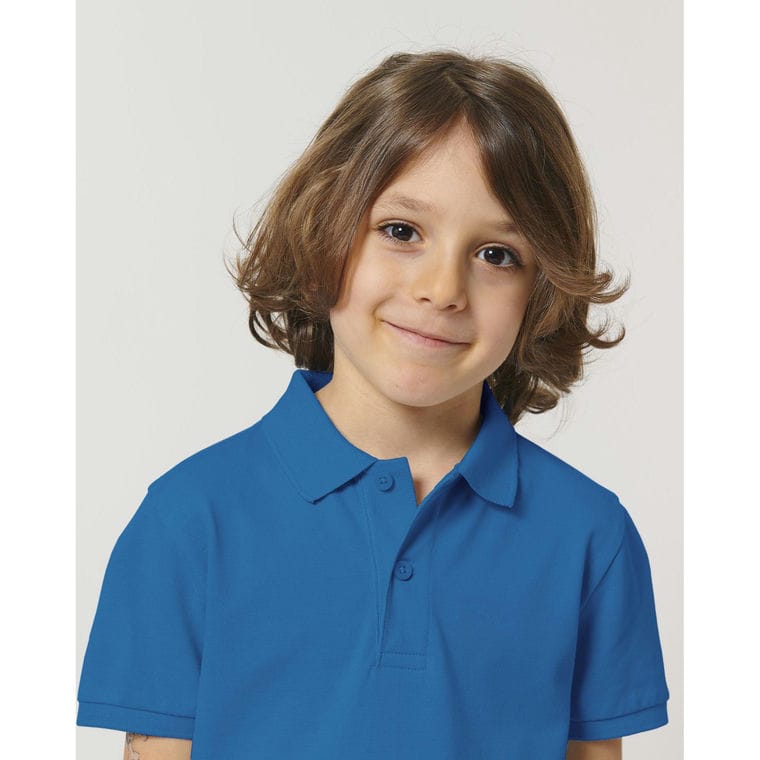 Tricou pentru copii Polo Mini Sprinter Royal Blue 3 - 4 ani