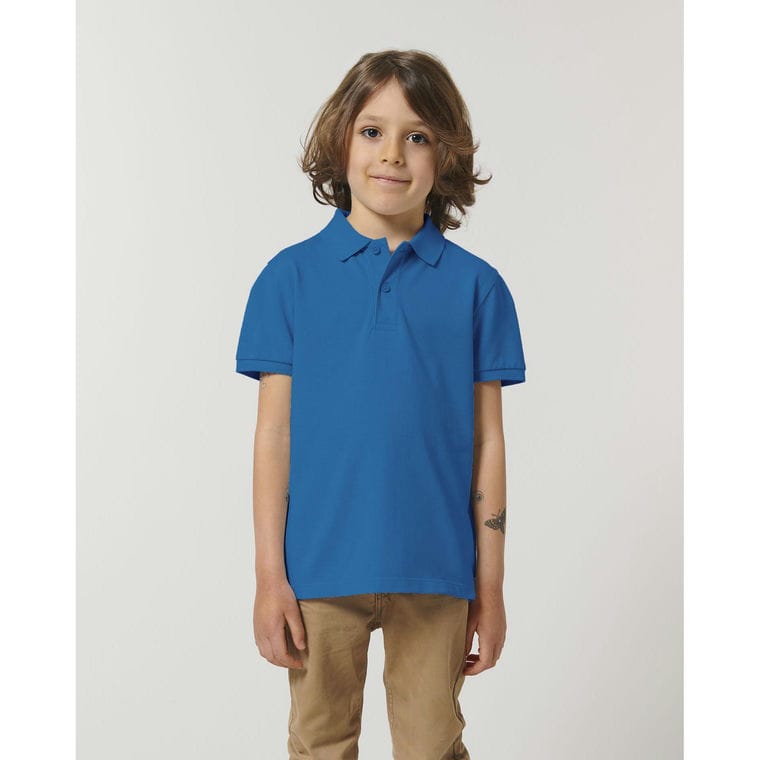 Tricou pentru copii Polo Mini Sprinter Royal Blue 3 - 4 ani