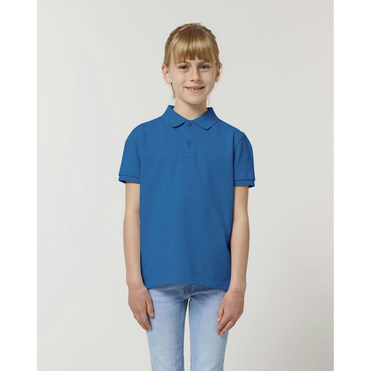 Tricou pentru copii Polo Mini Sprinter Royal Blue 3 - 4 ani