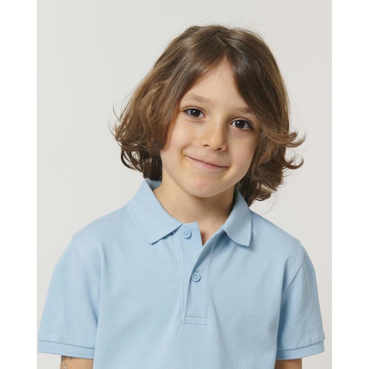 Tricou pentru copii Polo Mini Sprinter Sky blue 3 - 4 ani