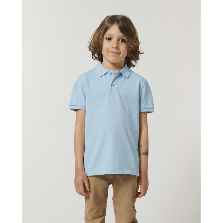 Tricou pentru copii Polo Mini Sprinter Sky blue 3 - 4 ani