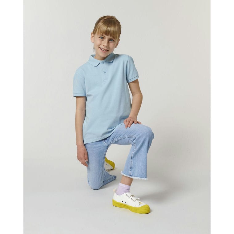 Tricou pentru copii Polo Mini Sprinter Sky blue 3 - 4 ani