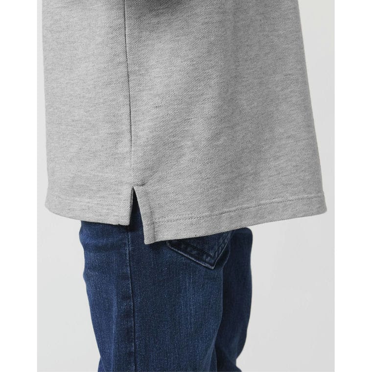 Tricou pentru copii Polo Mini Sprinter Heather Grey 12 - 14 ani