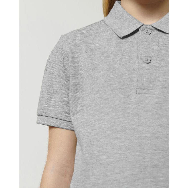 Tricou pentru copii Polo Mini Sprinter Heather Grey 12 - 14 ani