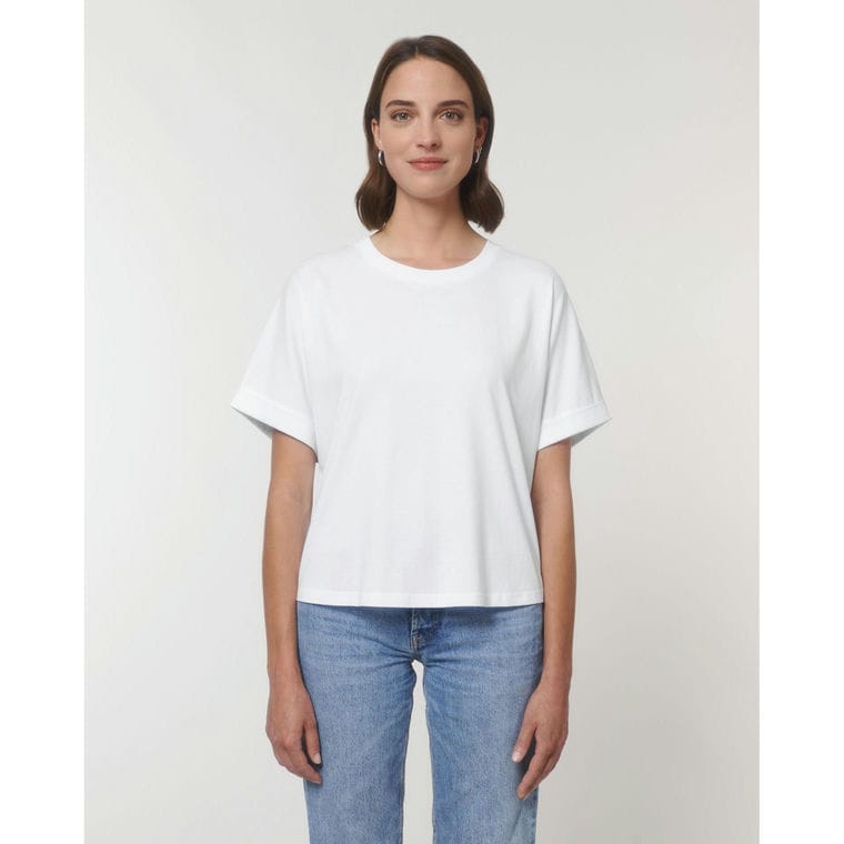 Tricou pentru femei Stella Collider White XS