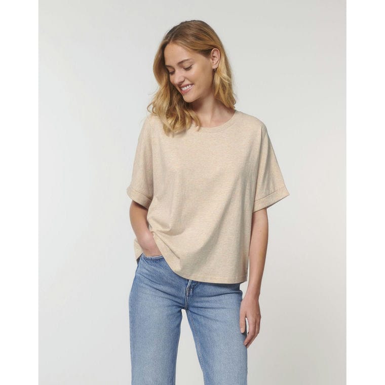 Tricou pentru femei Stella Collider Heather Rainbow XXL