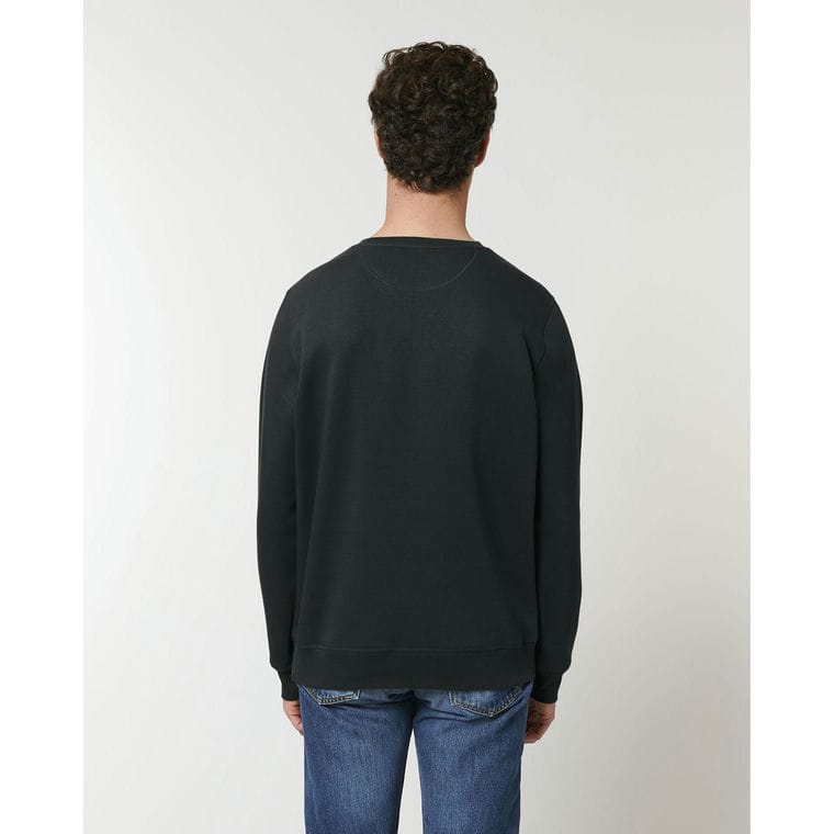 Bluză cu guler rotund Unisex Roller Black L