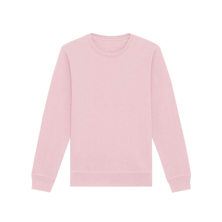 Bluză cu guler rotund Unisex Roller Cotton Pink XS