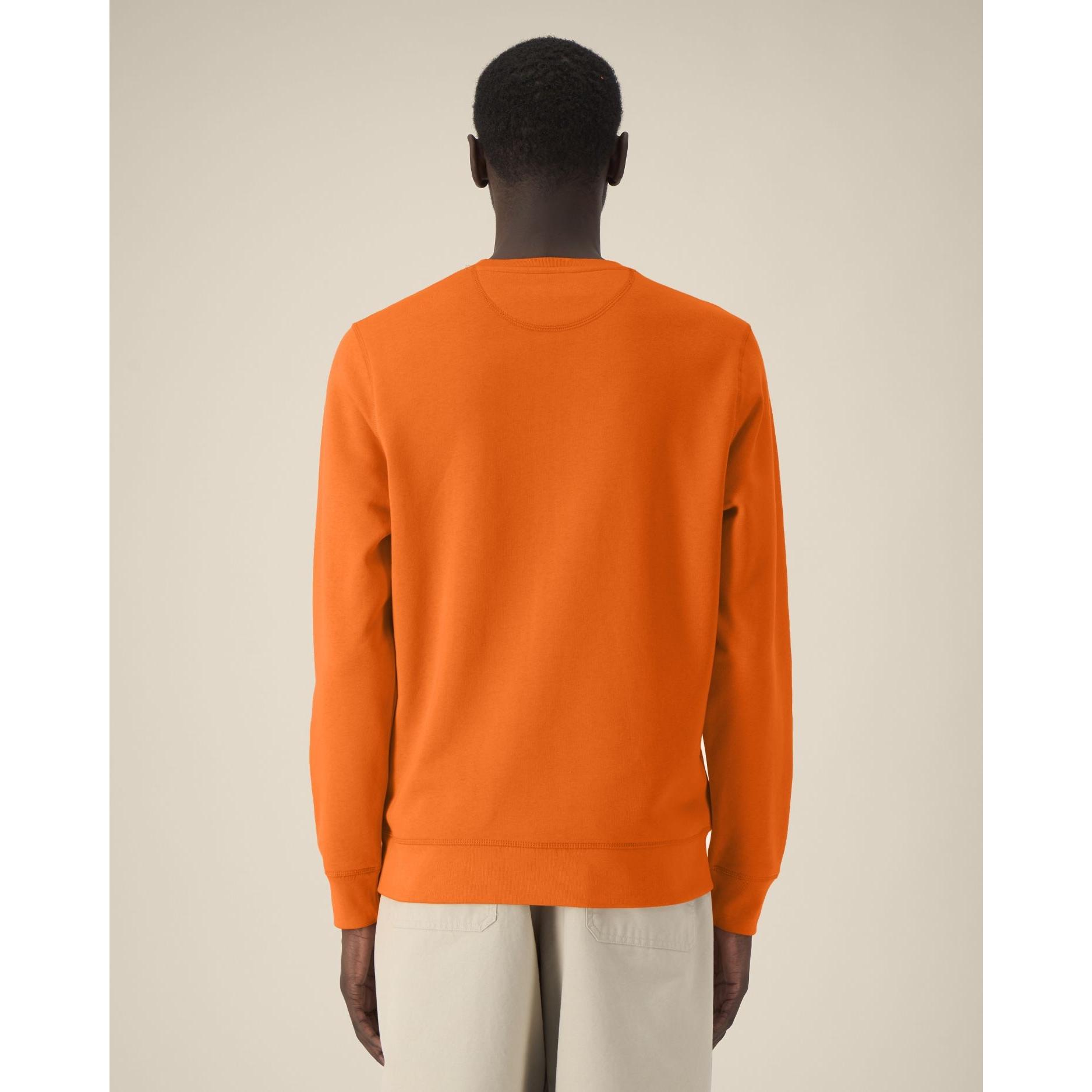 Bluză cu guler rotund Unisex Roller Bright Orange L