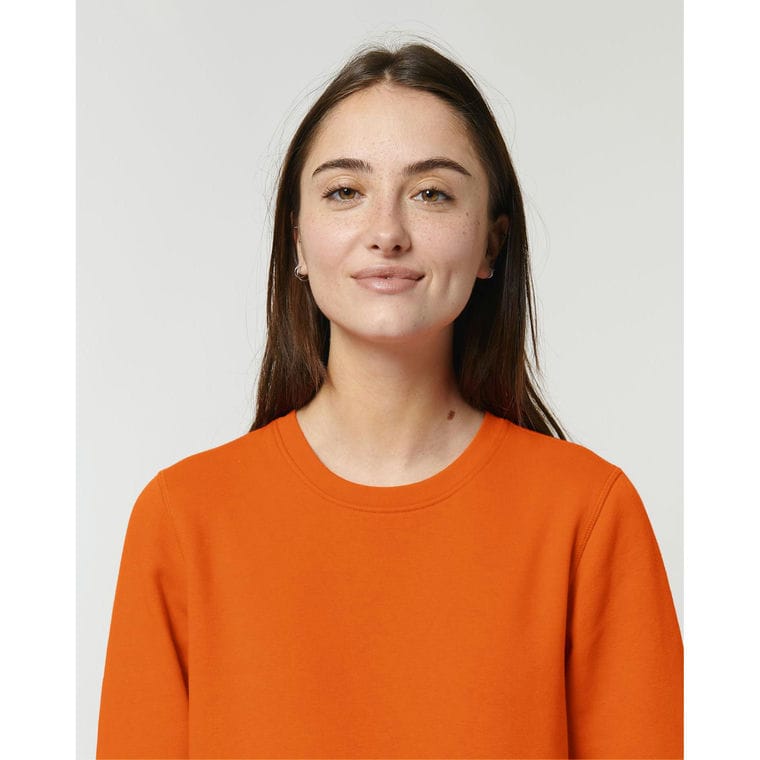 Bluză cu guler rotund Unisex Roller Bright Orange XXL