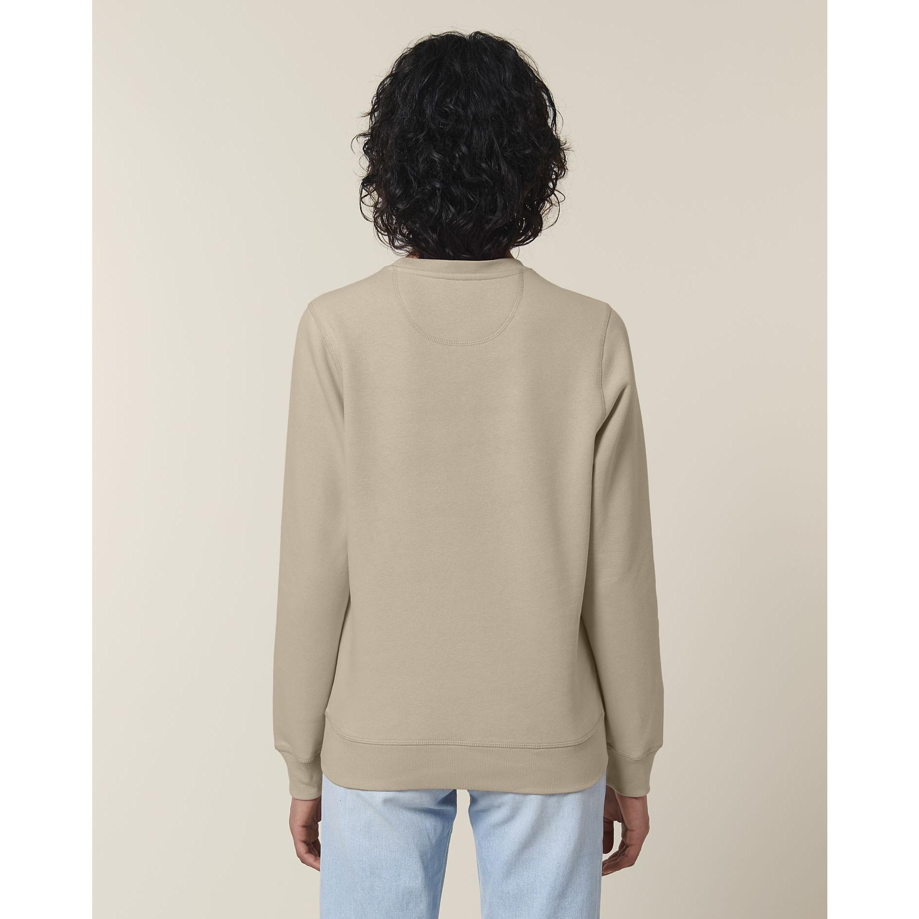 Bluză cu guler rotund Unisex Roller Desert Dust L