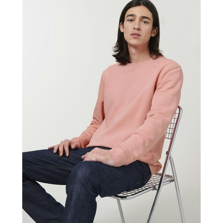 Bluză cu guler rotund Unisex Roller Canyon Pink L