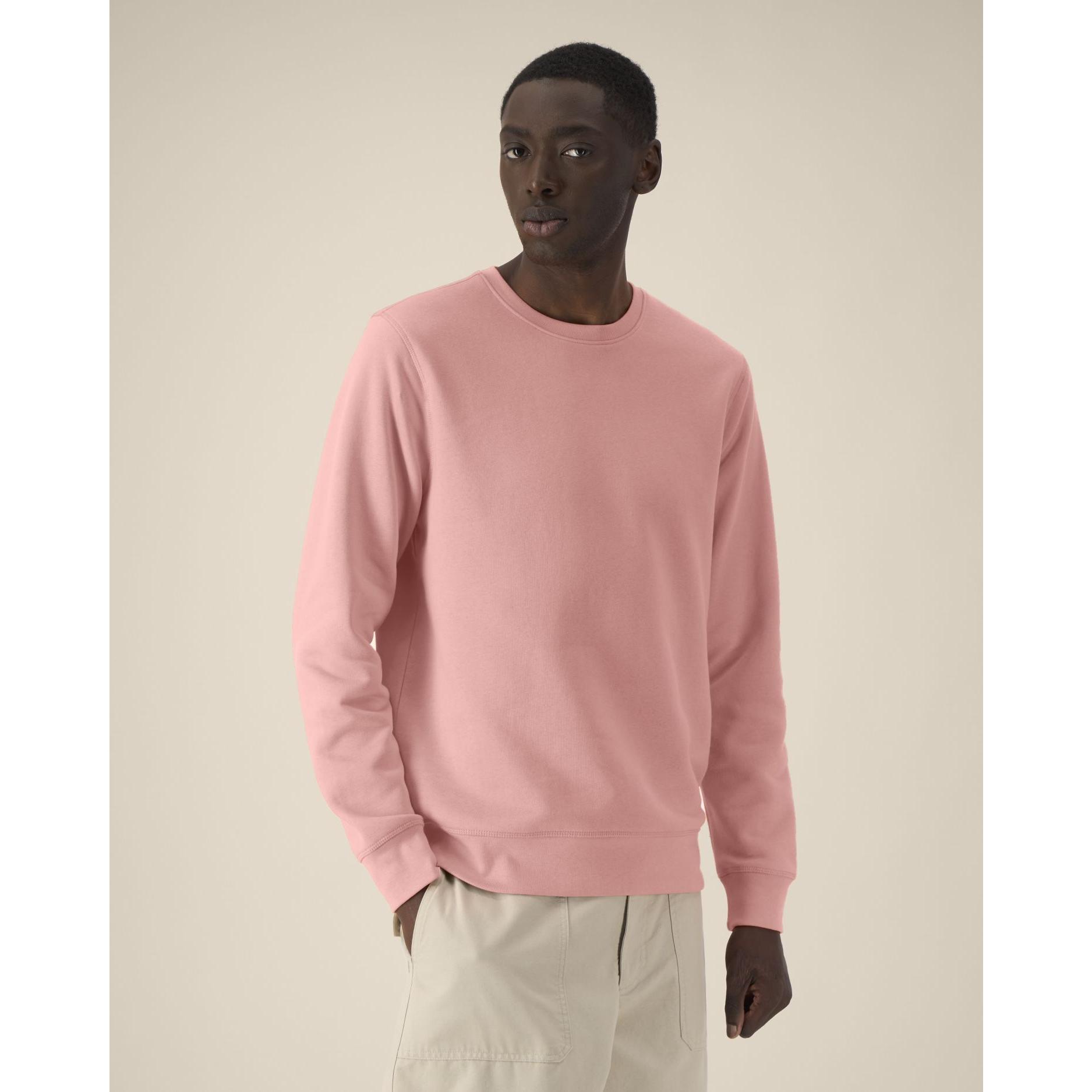 Bluză cu guler rotund Unisex Roller Canyon Pink L