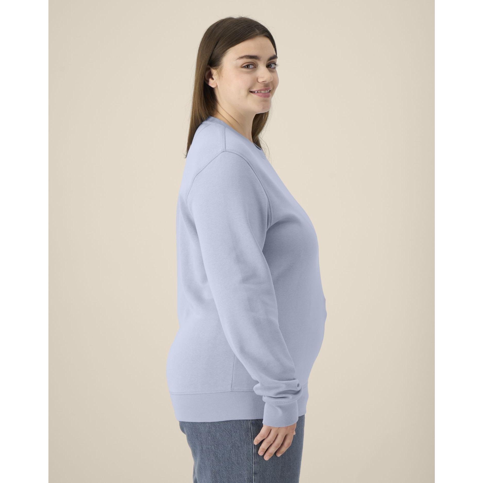 Bluză cu guler rotund Unisex Roller Serene Blue 2XS
