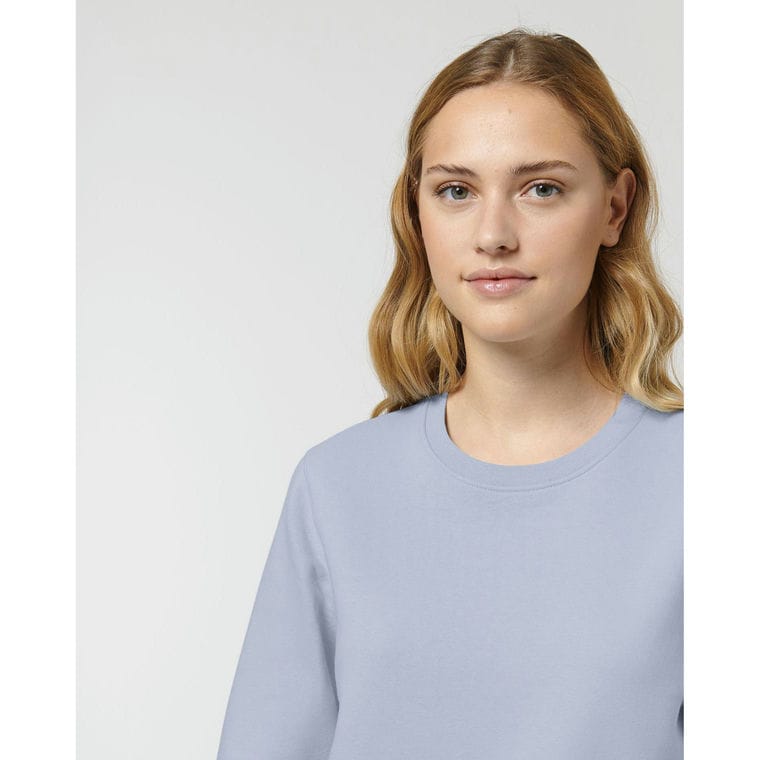 Bluză cu guler rotund Unisex Roller Serene Blue XS