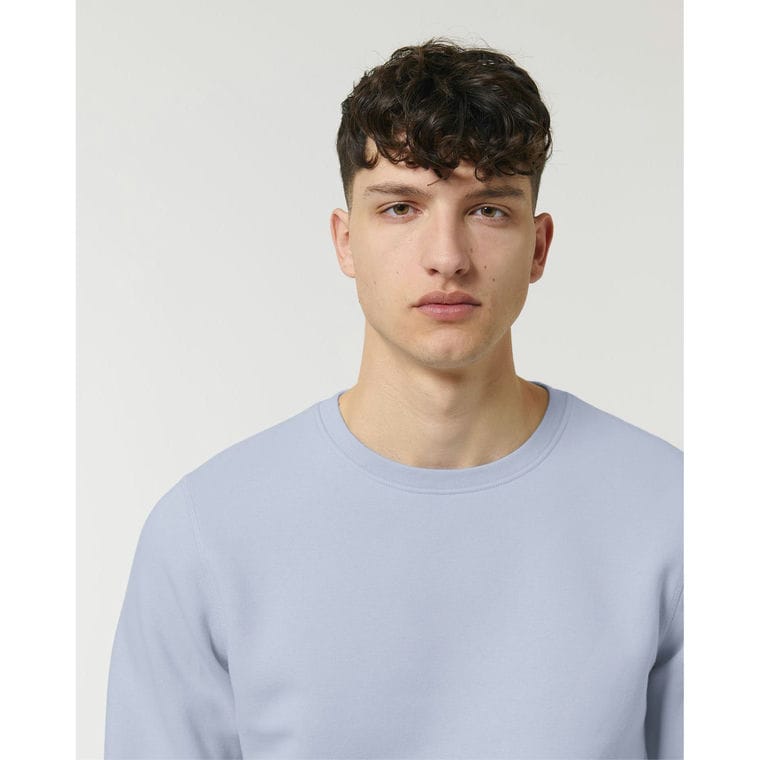 Bluză cu guler rotund Unisex Roller Serene Blue XS