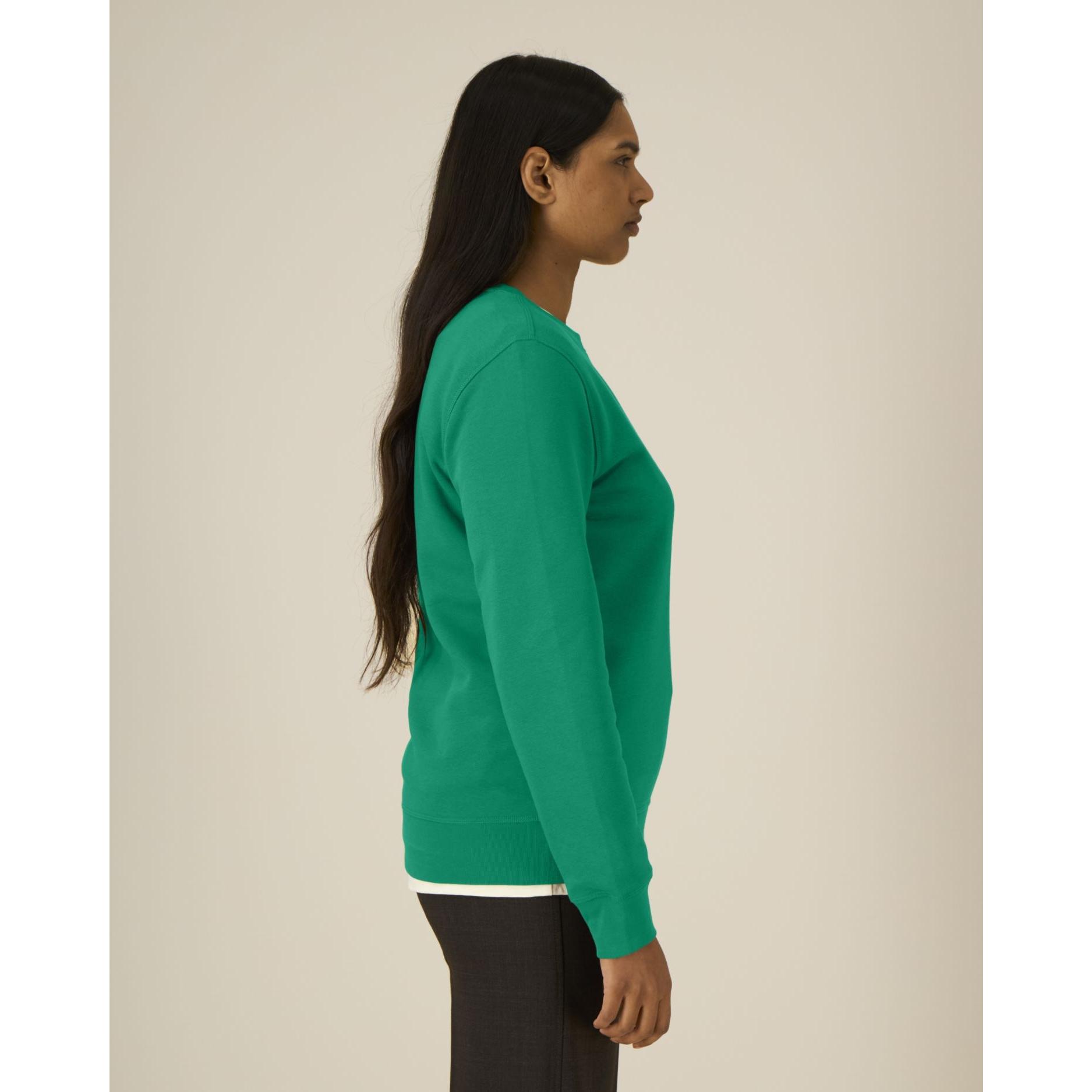 Bluză cu guler rotund Unisex Roller Verdant Green L