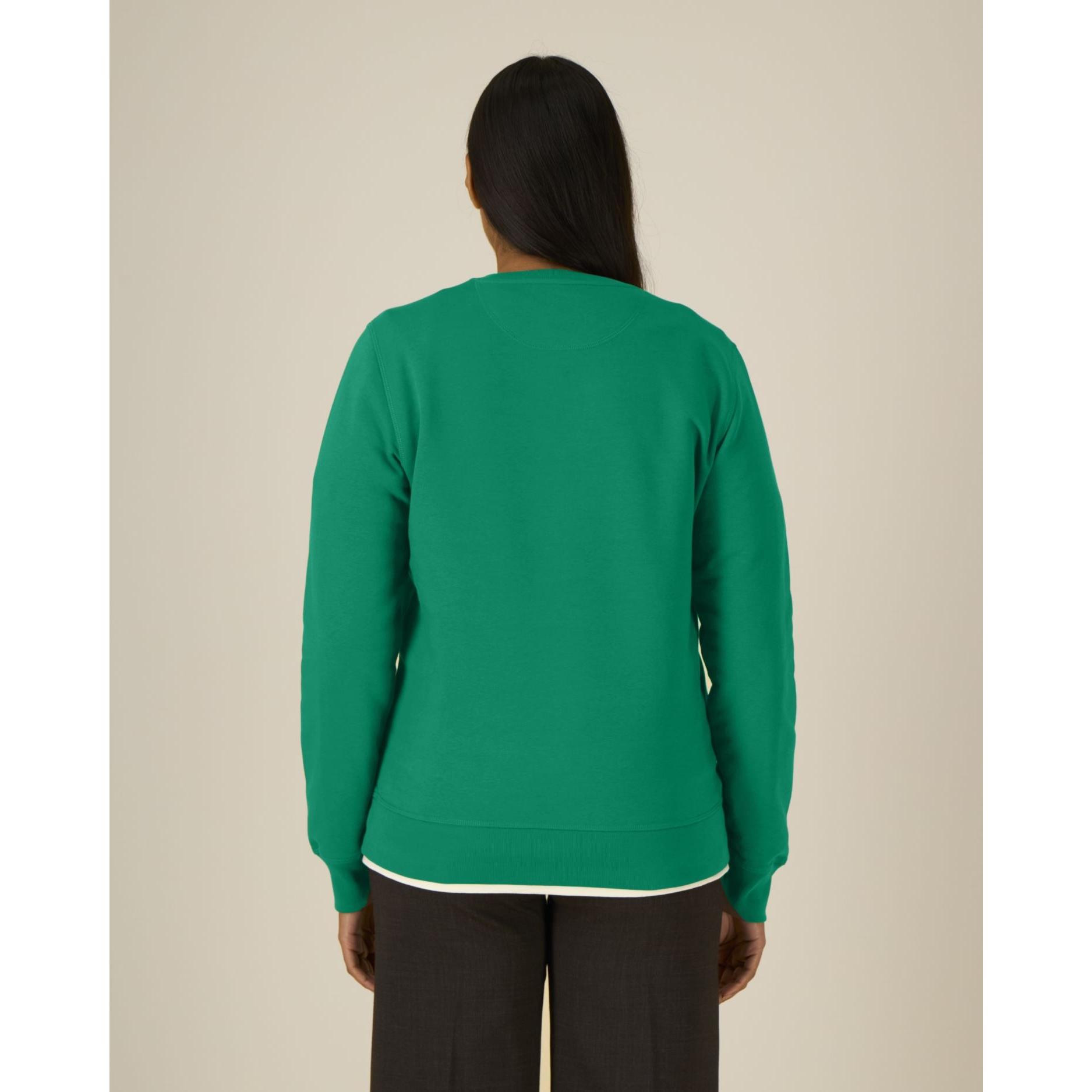 Bluză cu guler rotund Unisex Roller Verdant Green L