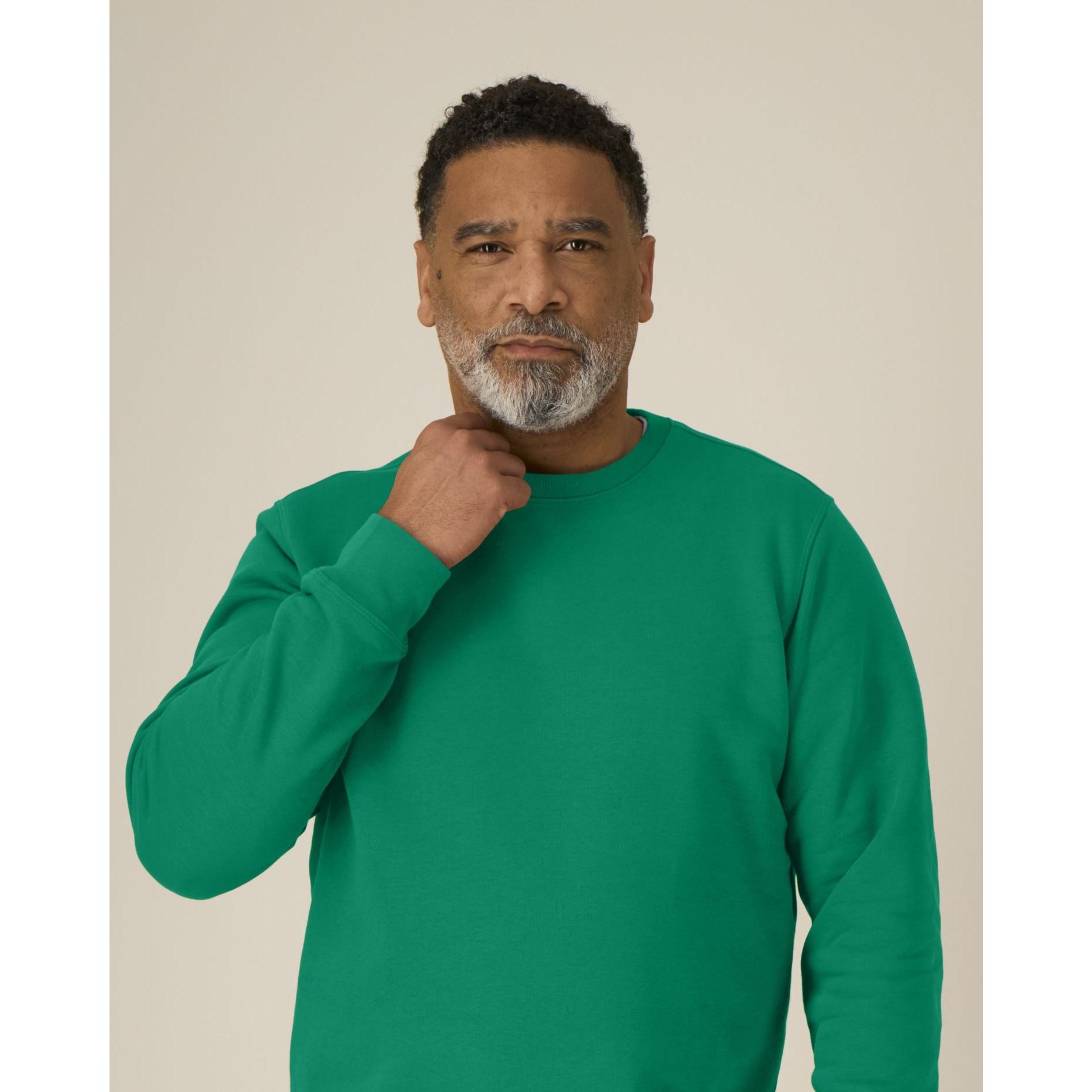 Bluză cu guler rotund Unisex Roller Verdant Green L