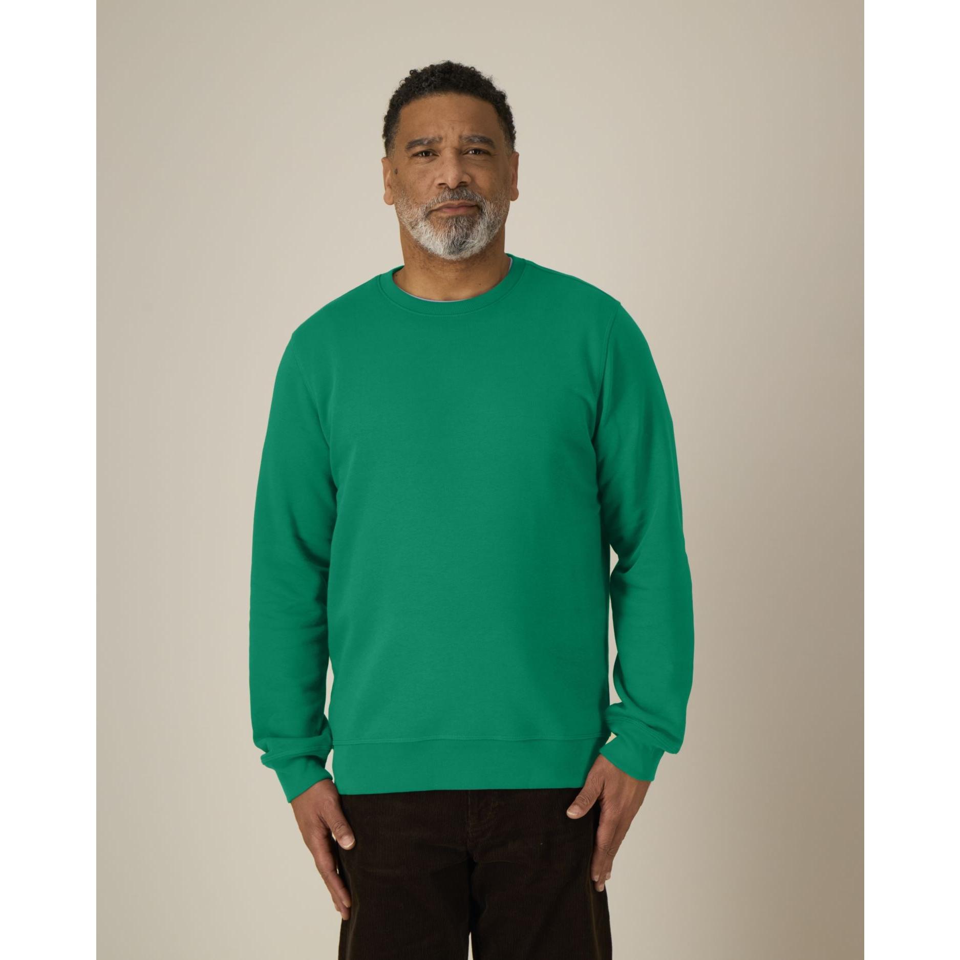 Bluză cu guler rotund Unisex Roller Verdant Green L