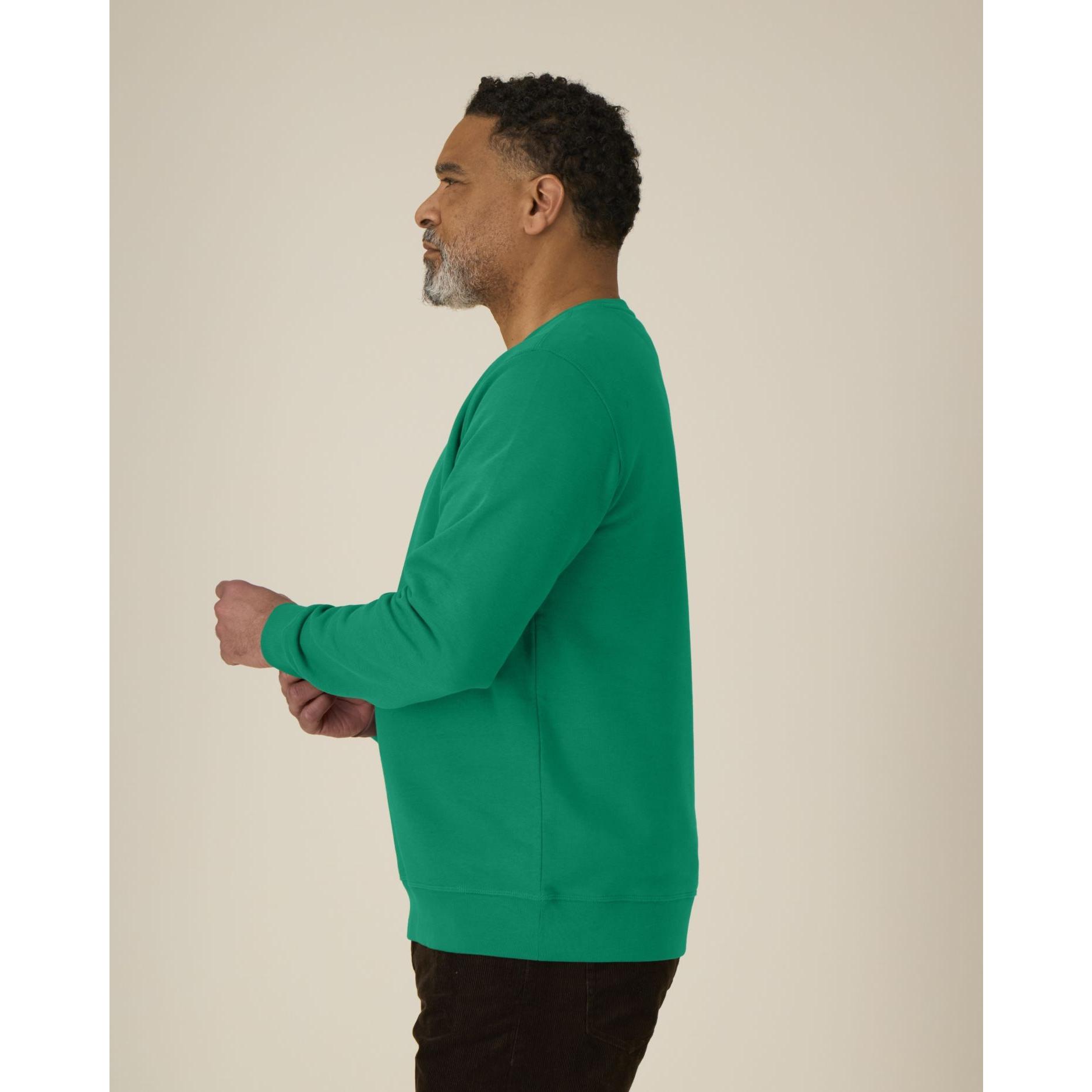Bluză cu guler rotund Unisex Roller Verdant Green L