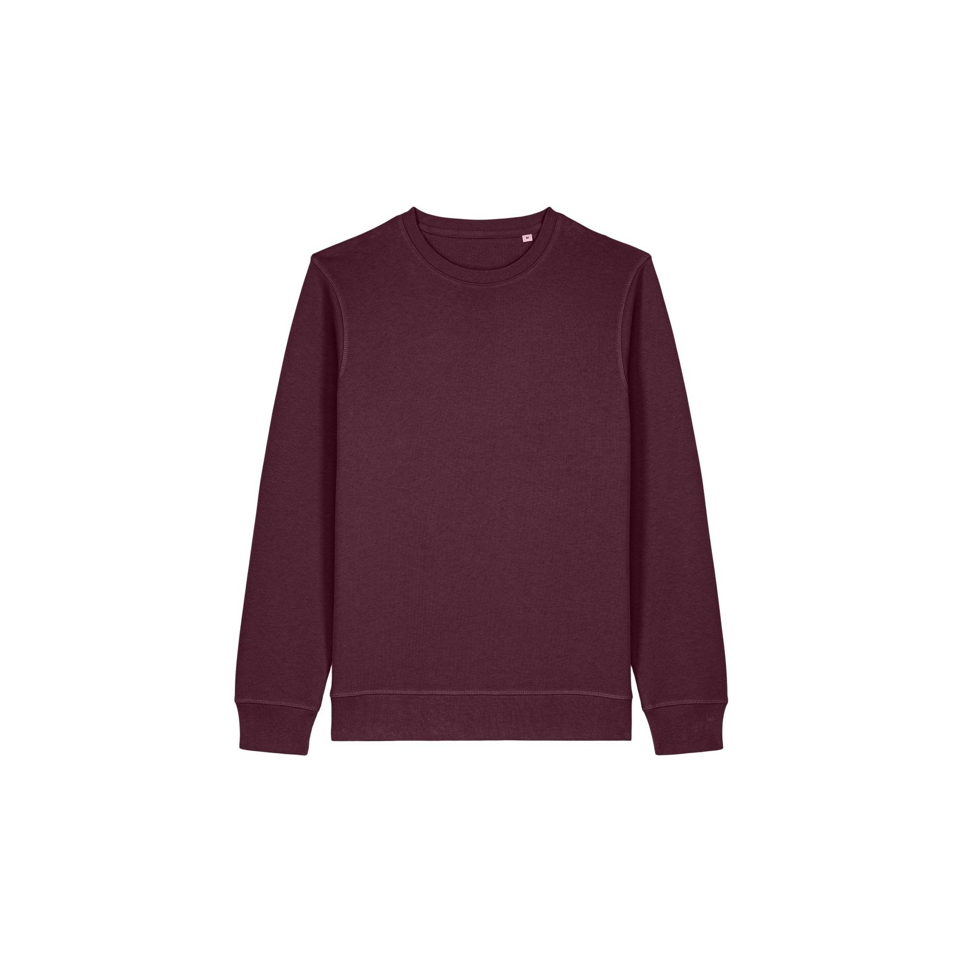 Bluză cu guler rotund Unisex Roller Deep Plum L