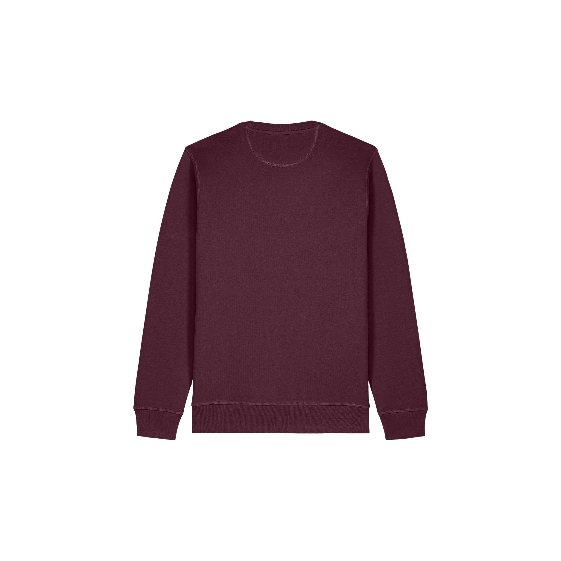 Bluză cu guler rotund Unisex Roller Deep Plum L