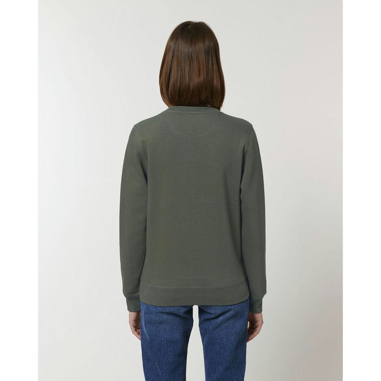 Bluză cu guler rotund Unisex Roller Khaki XXL