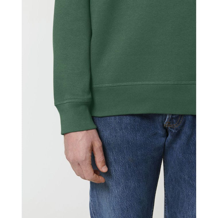 Bluză cu guler rotund Unisex Roller Bottle Green XXL