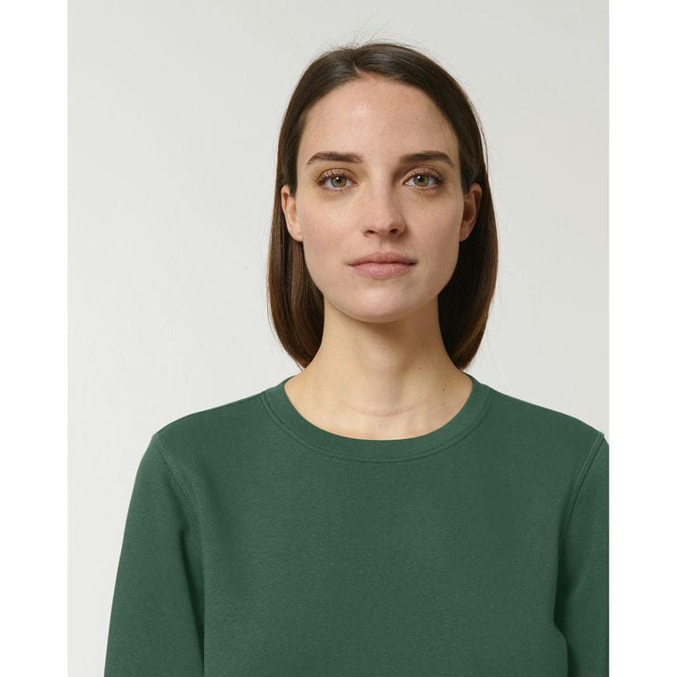 Bluză cu guler rotund Unisex Roller Bottle Green XXL