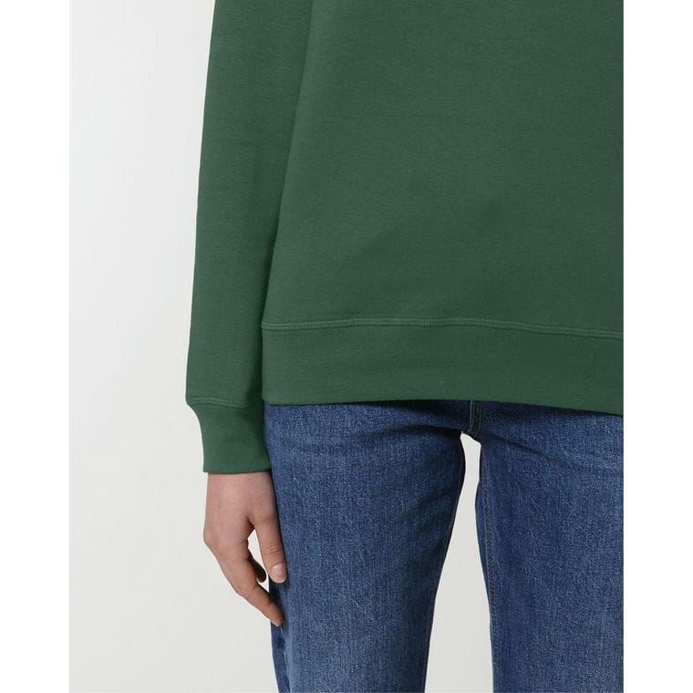 Bluză cu guler rotund Unisex Roller Bottle Green XXL