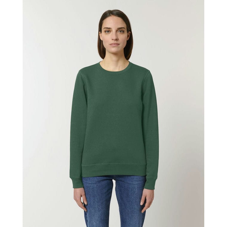 Bluză cu guler rotund Unisex Roller Bottle Green XXL