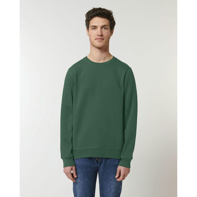 Bluză cu guler rotund Unisex Roller Bottle Green XXL