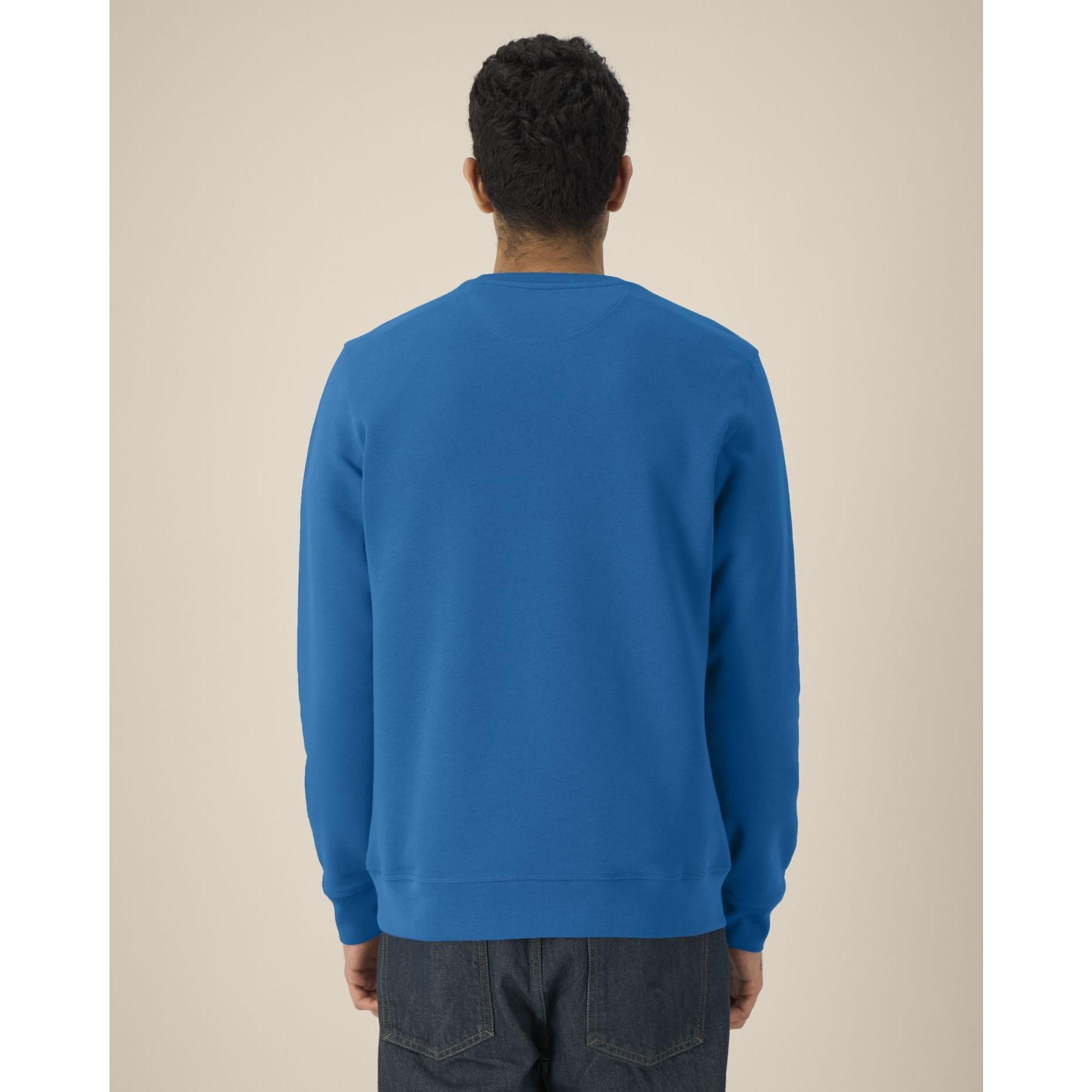 Bluză cu guler rotund Unisex Roller Royal Blue L