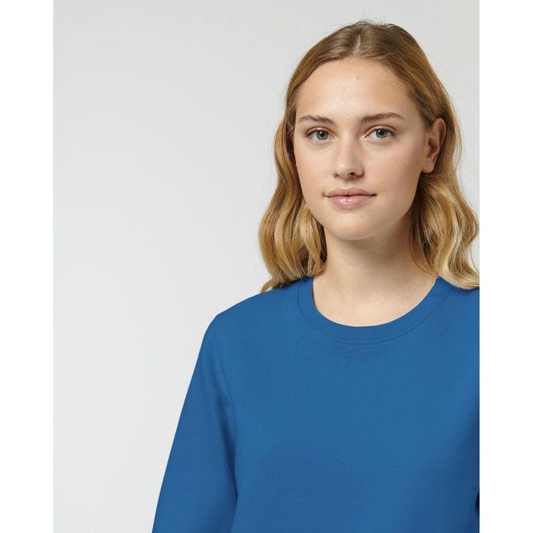 Bluză cu guler rotund Unisex Roller Royal Blue XXL