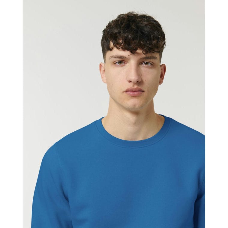 Bluză cu guler rotund Unisex Roller Royal Blue XXL