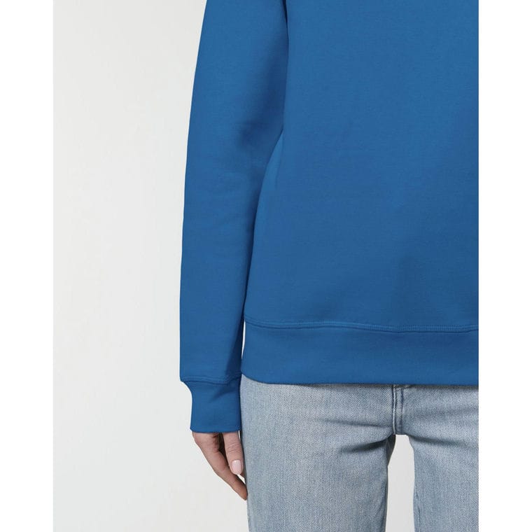 Bluză cu guler rotund Unisex Roller Royal Blue XXL