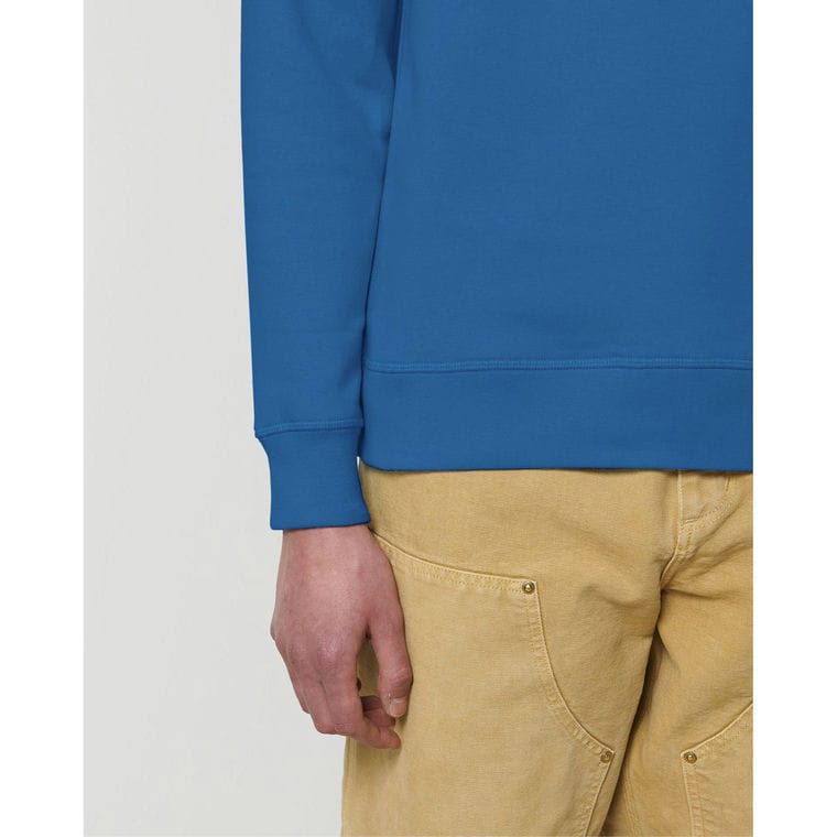 Bluză cu guler rotund Unisex Roller Royal Blue XXL