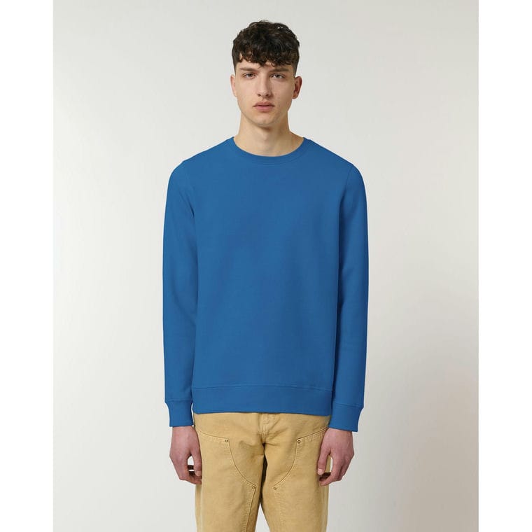 Bluză cu guler rotund Unisex Roller Royal Blue XXL