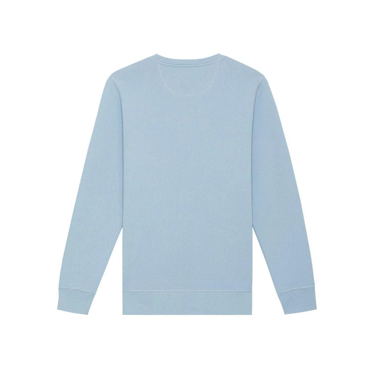 Bluză cu guler rotund Unisex Roller Sky blue L