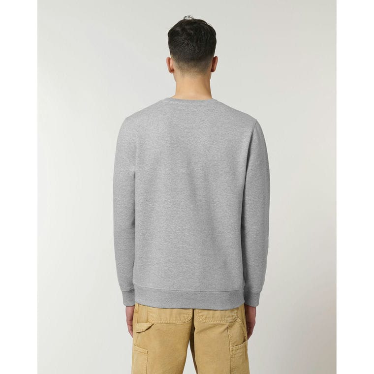 Bluză cu guler rotund Unisex Roller Heather Grey XXL